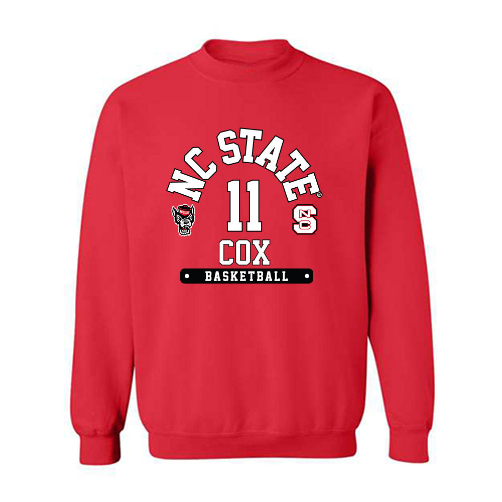NC State - NCAA Women's Basketball : Madison Cox - Crewneck Sweatshirt Fashion Shersey