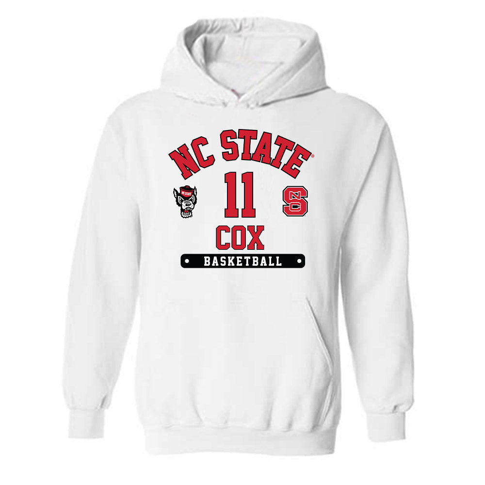 NC State - NCAA Women's Basketball : Madison Cox - Hooded Sweatshirt Fashion Shersey