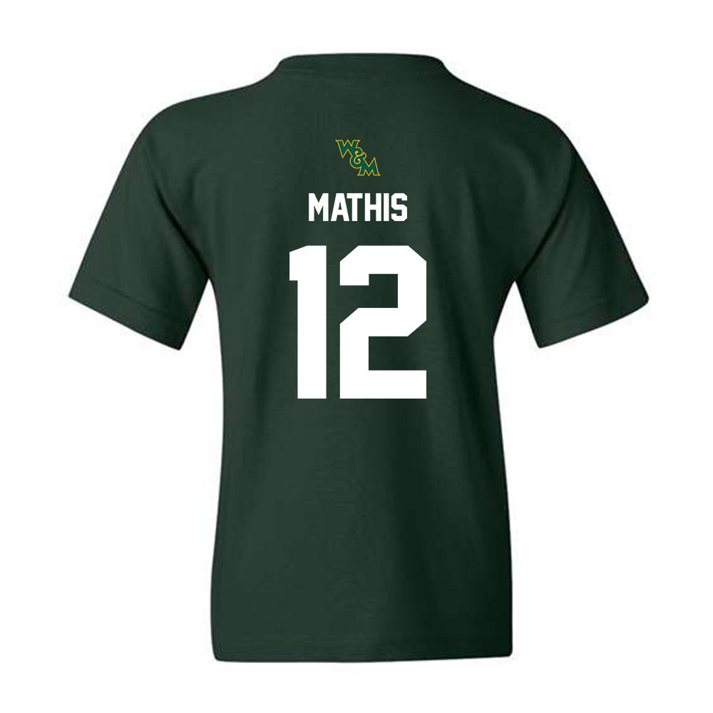 William & Mary - NCAA Football : Hollis Mathis - Classic Shersey Youth T-Shirt