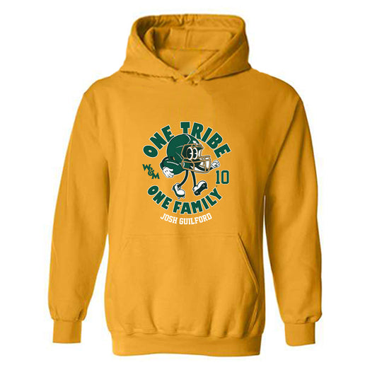 William & Mary - NCAA Football : Josh Guilford - Fashion Shersey Hooded Sweatshirt