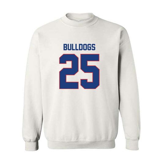 LA Tech - NCAA Football : Colton Deckard - White Replica Shersey Sweatshirt