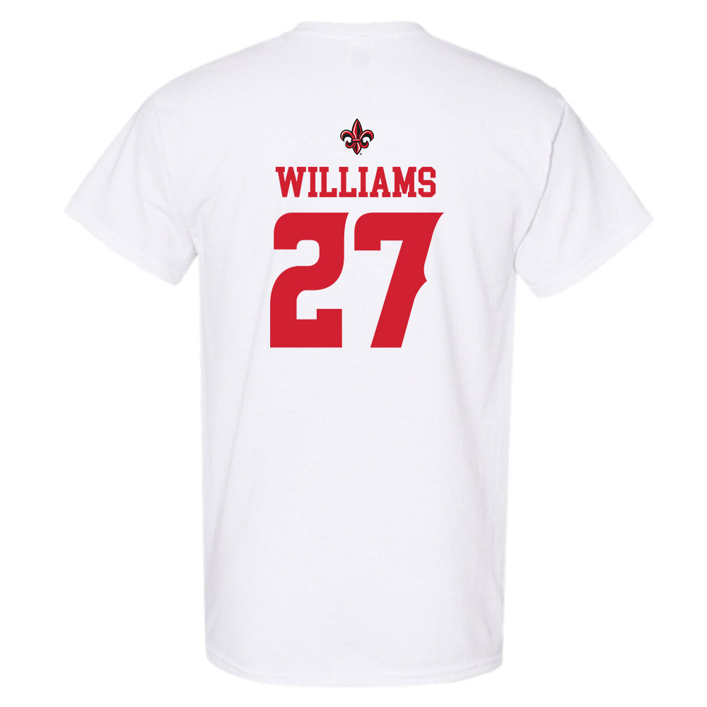 Louisiana - NCAA Football : Kendrell Williams - White Replica Shersey Short Sleeve T-Shirt