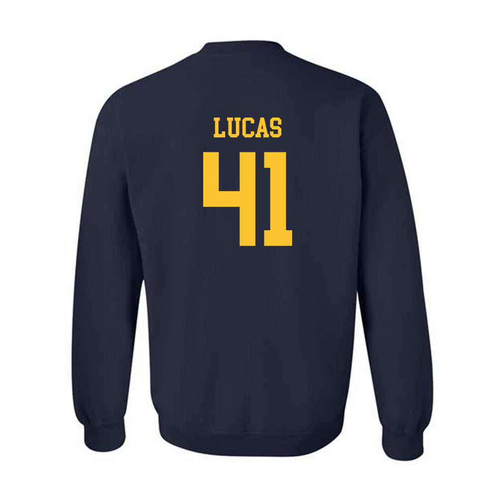 Marquette - NCAA Men's Basketball : Jonah Lucas - Crewneck Sweatshirt Replica Shersey