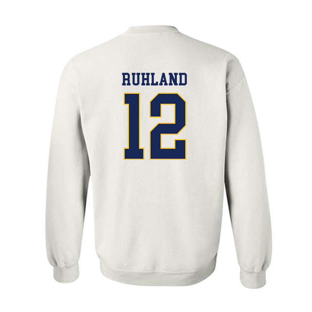 Marquette - NCAA Women's Soccer : Abby Ruhland - White Replica Shersey Sweatshirt