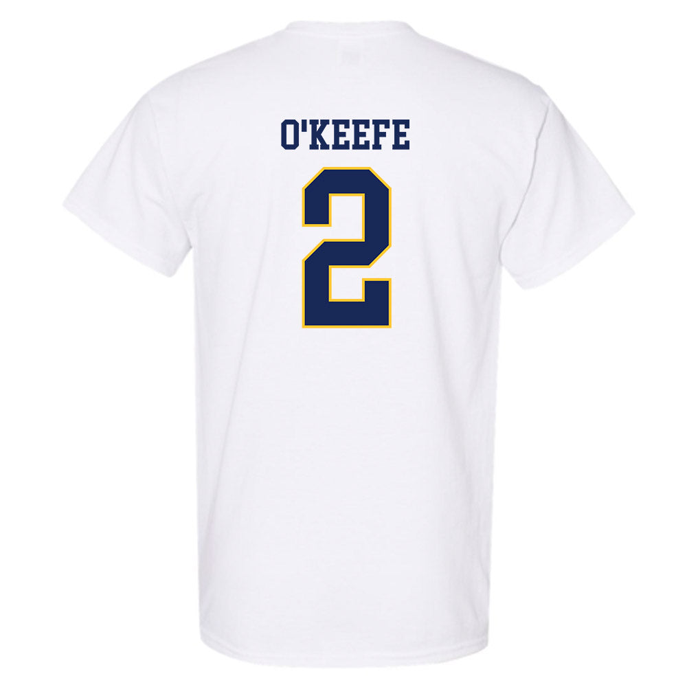 Marquette - NCAA Women's Soccer : Erin O'Keefe - White Replica Shersey Short Sleeve T-Shirt