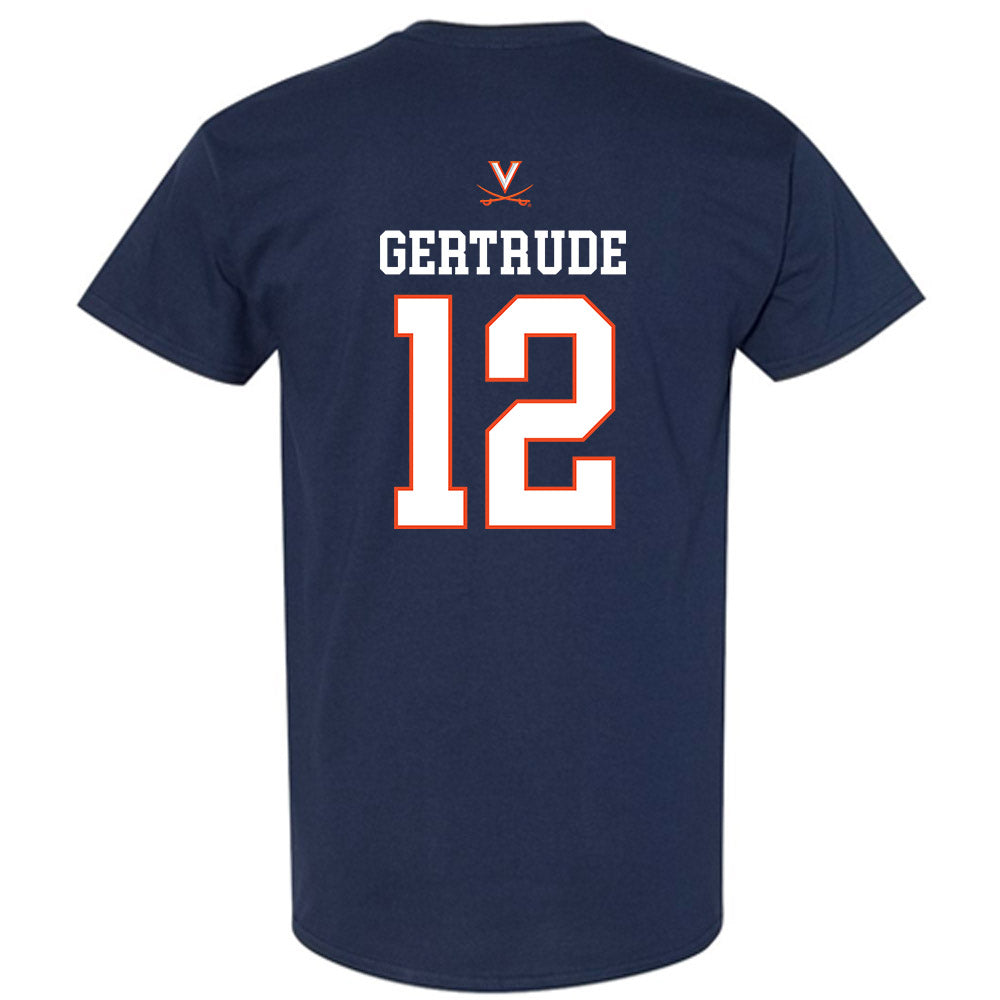 Virginia - NCAA Men's Basketball : Elijah Gertrude - T-Shirt Replica Shersey
