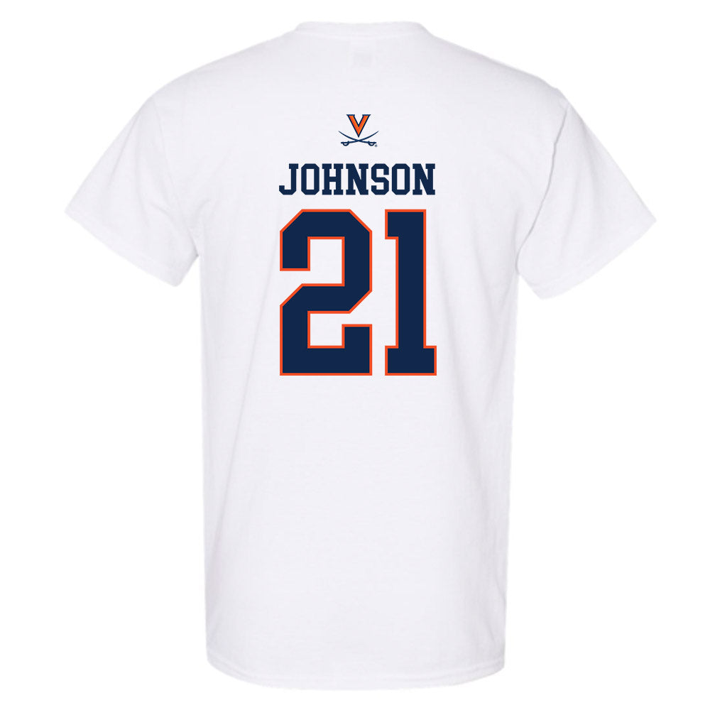 Virginia - NCAA Women's Basketball : Kymora Johnson - T-Shirt Replica Shersey