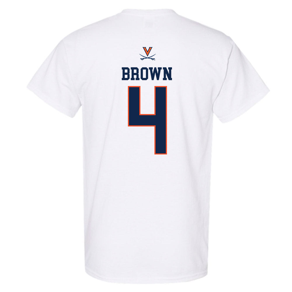 Virginia - NCAA Women's Basketball : Jillian Brown - T-Shirt Replica Shersey