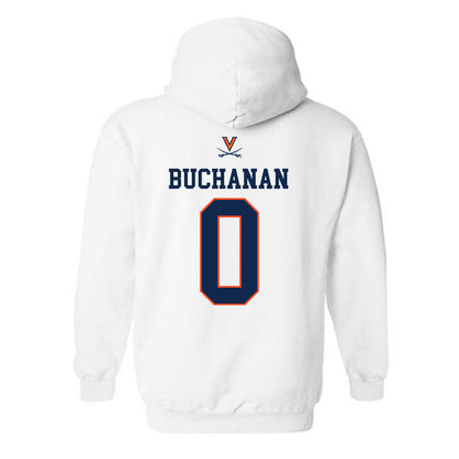 Virginia - NCAA Men's Basketball : Blake Buchanan - Hooded Sweatshirt Replica Shersey