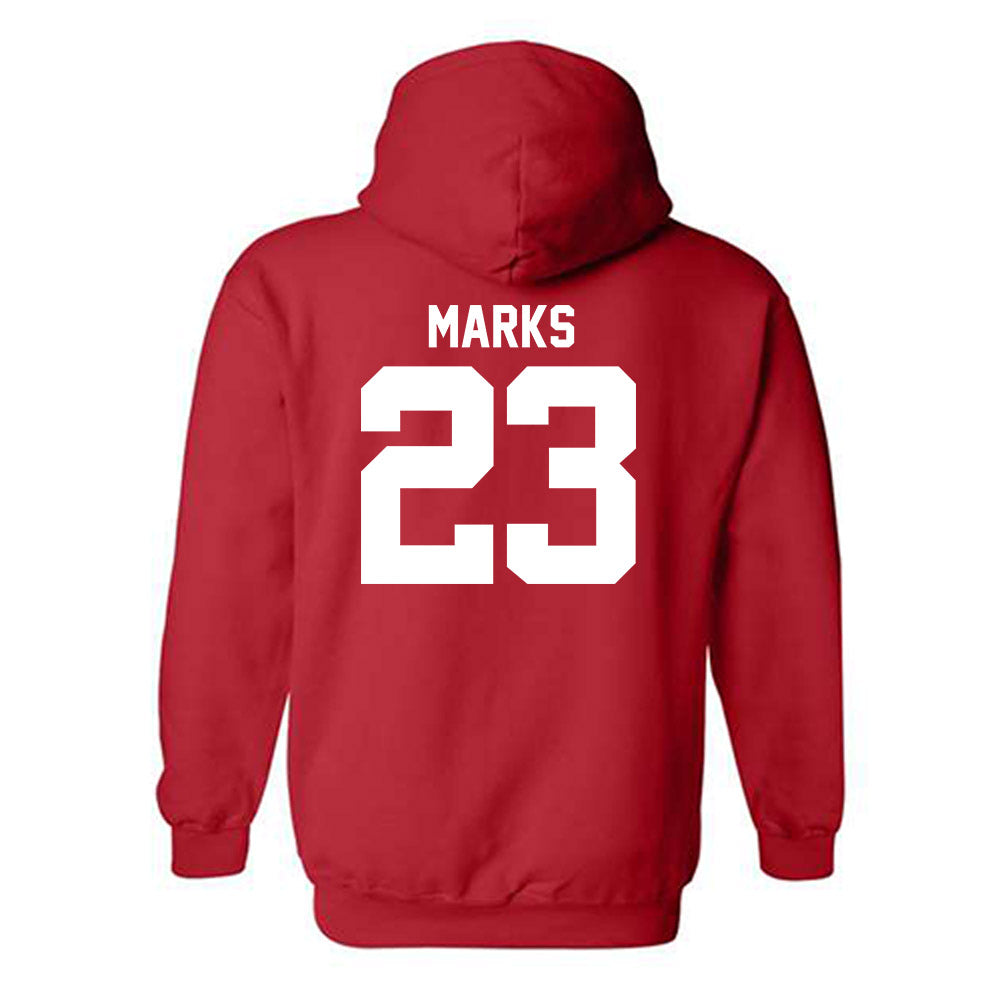 Utah - NCAA Football : Faybian Marks - Hooded Sweatshirt Replica Shersey