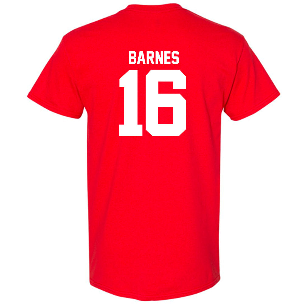 Utah - NCAA Football : Bryson Barnes - Red Replica Shersey Short Sleeve T-Shirt