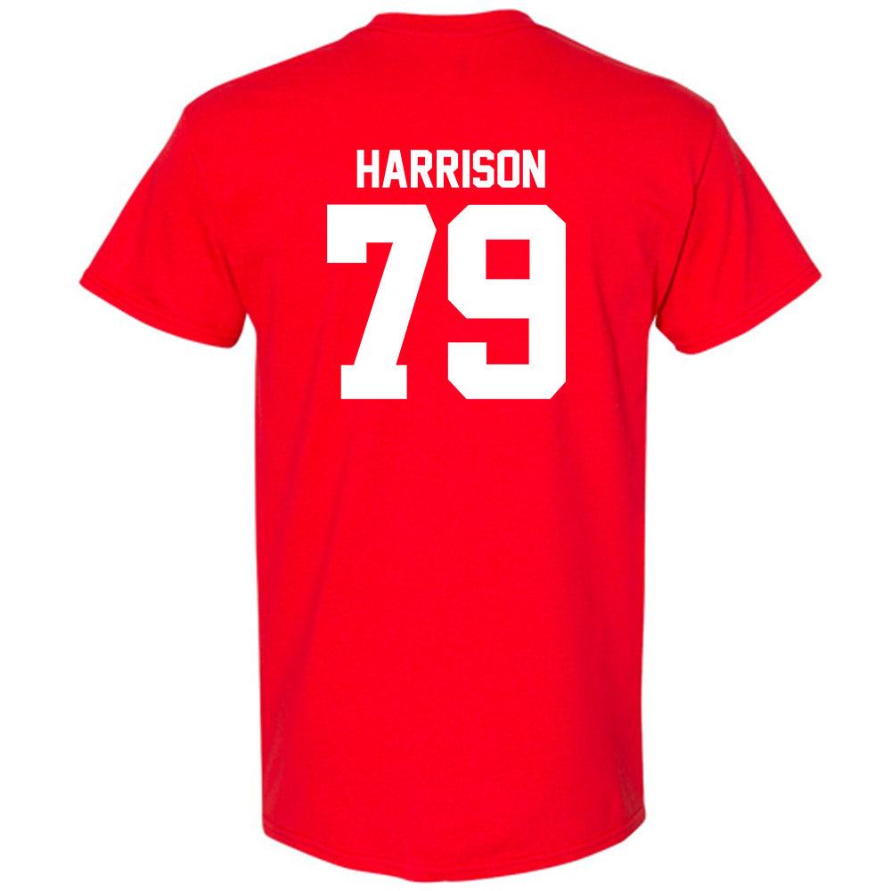 Utah - NCAA Football : Alex Harrison - Red Replica Shersey Short Sleeve T-Shirt