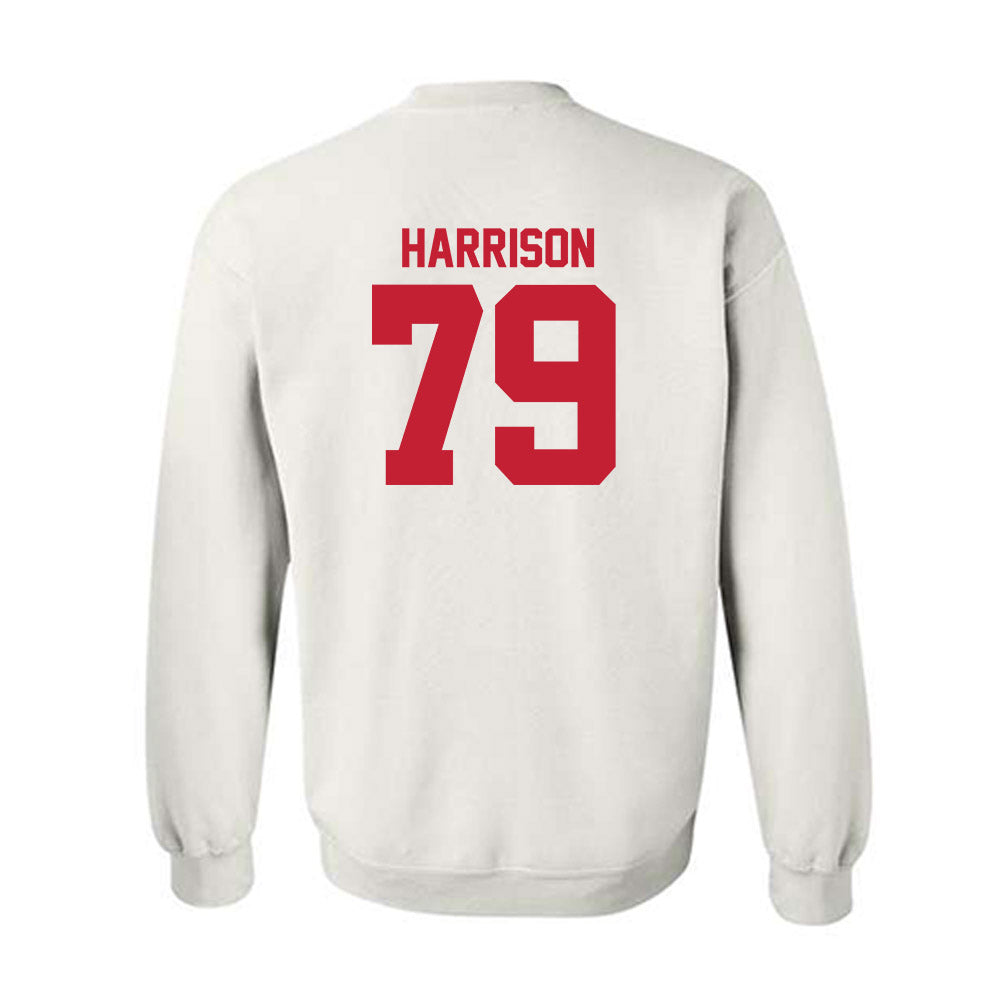 Utah - NCAA Football : Alex Harrison - White Replica Shersey Sweatshirt