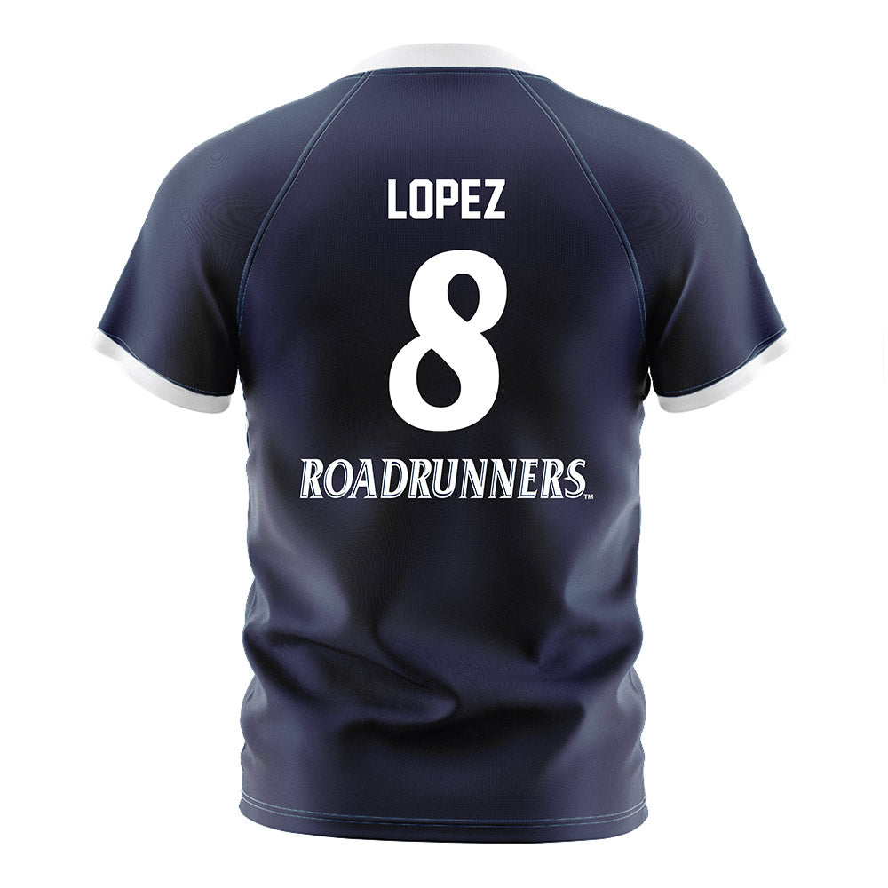 UTSA - NCAA Women's Soccer : Haley Lopez - Navy Jersey