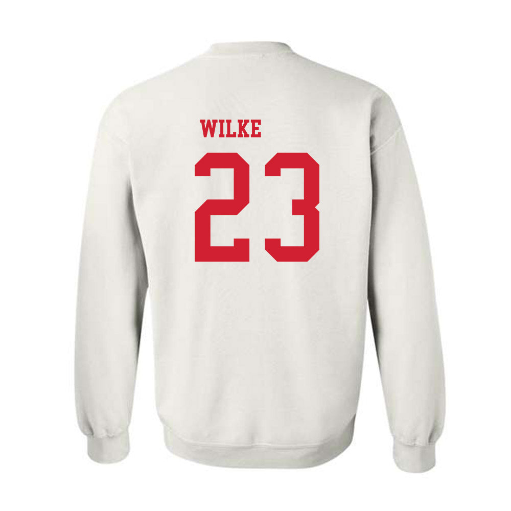 Utah - NCAA Women's Basketball : Maty Wilke - Crewneck Sweatshirt Replica Shersey