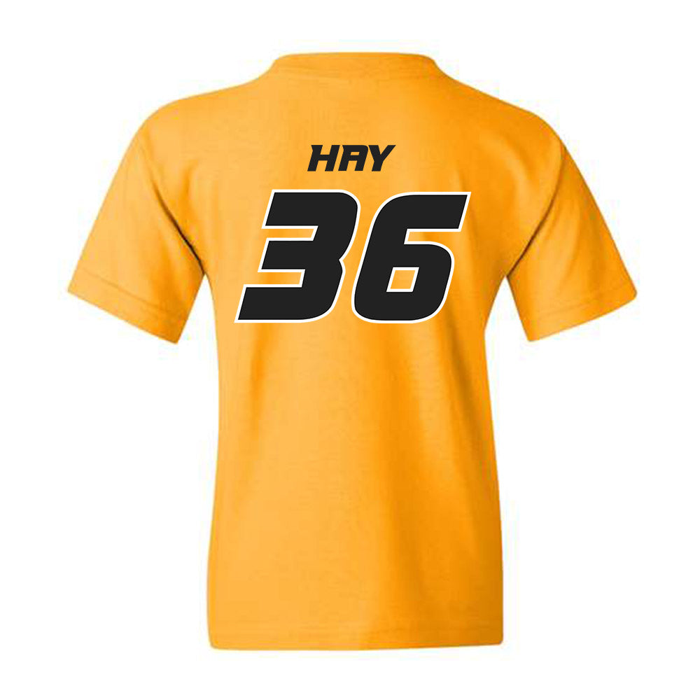 Missouri - NCAA Softball : Abby Hay - Youth T-Shirt Replica Shersey