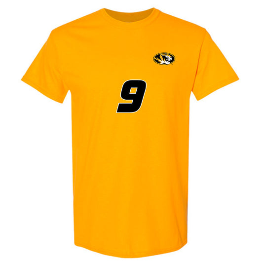Missouri - NCAA Women's Volleyball : Morgan Isenberg - Gold Replica Short Sleeve T-Shirt