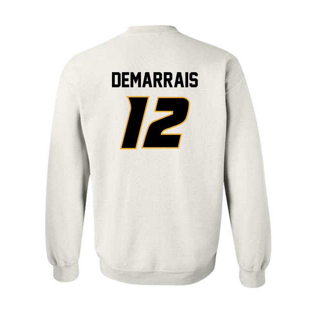 Missouri - NCAA Women's Volleyball : Janet DeMarrais - White Replica Sweatshirt