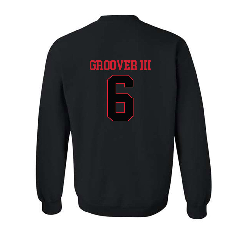 NC State - NCAA Baseball : LuJames Groover III - Crewneck Sweatshirt Replica Shersey