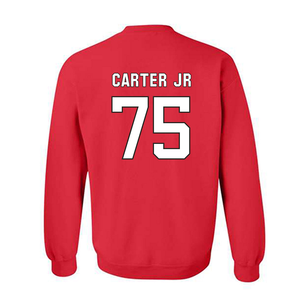 NC State - NCAA Football : Anthony Carter Jr - Replica Shersey Sweatshirt