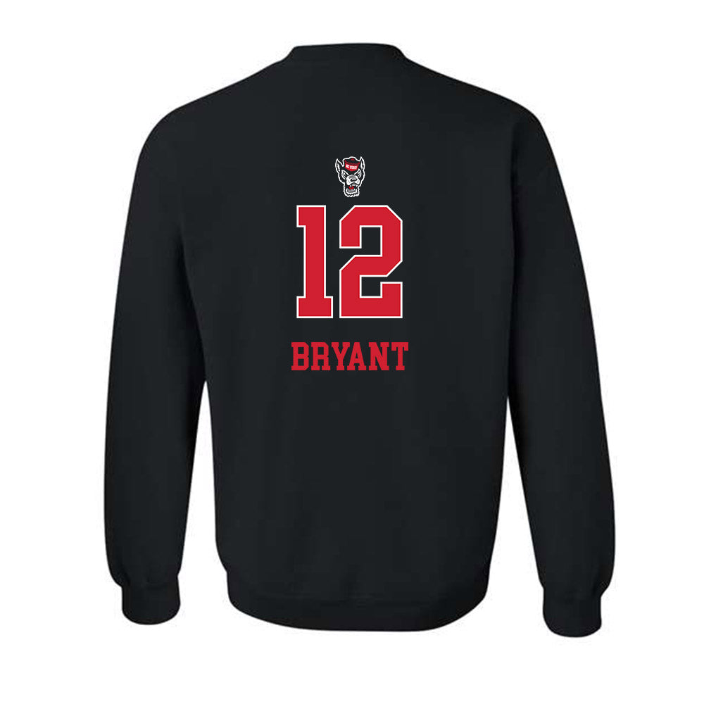 NC State - NCAA Women's Volleyball : Courtney Bryant - Black Replica Shersey Sweatshirt