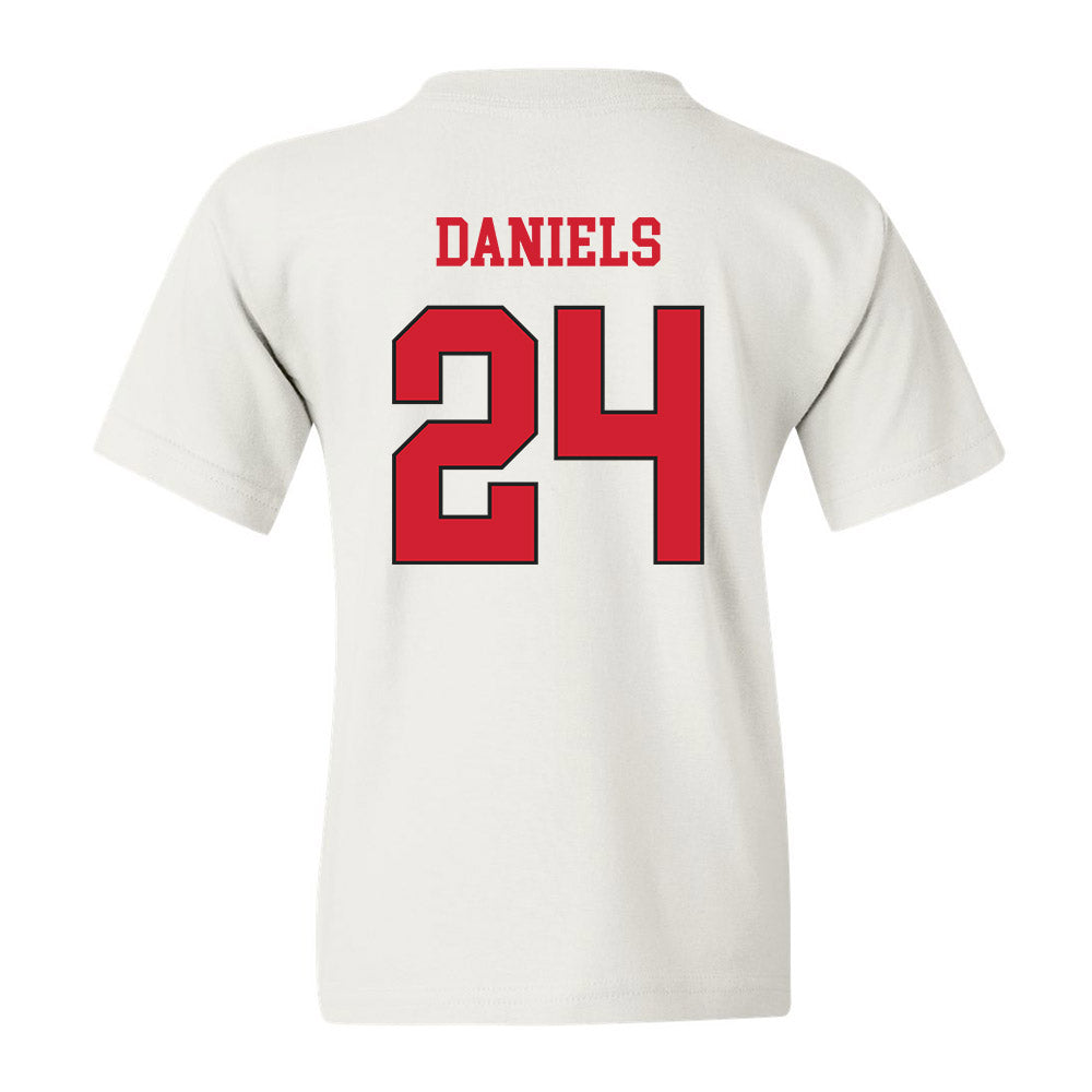 NC State - NCAA Women's Volleyball : Sydney Daniels - Youth T-Shirt Replica Shersey