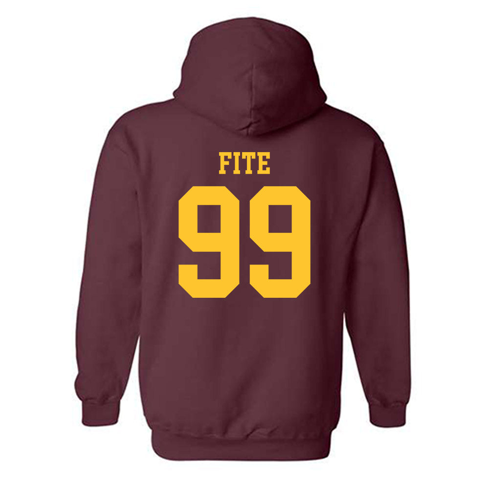 Arizona State - NCAA Football : CJ Fite - Hooded Sweatshirt Classic Shersey