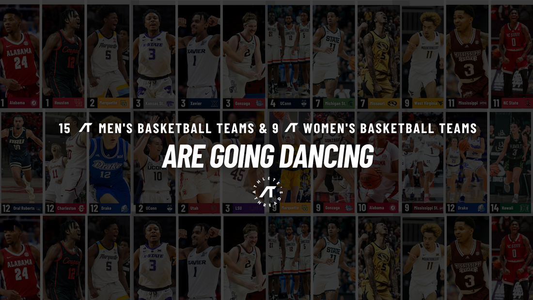 Athlete's Thread Powers 24 Team's Merchandise for 2023 March Madness