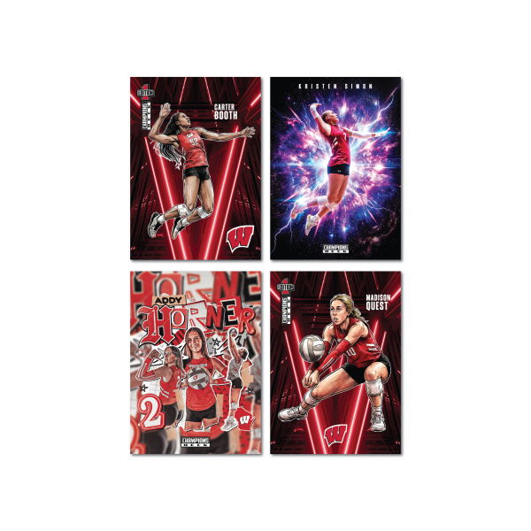 Wisconsin - NCAA Women's Volleyball - 2025 Starter Pack
