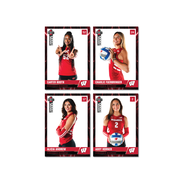 Wisconsin - NCAA Women's Volleyball - 2025 Starter Pack