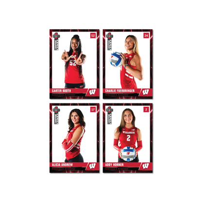 Wisconsin - NCAA Women's Volleyball - 2025 Starter Pack