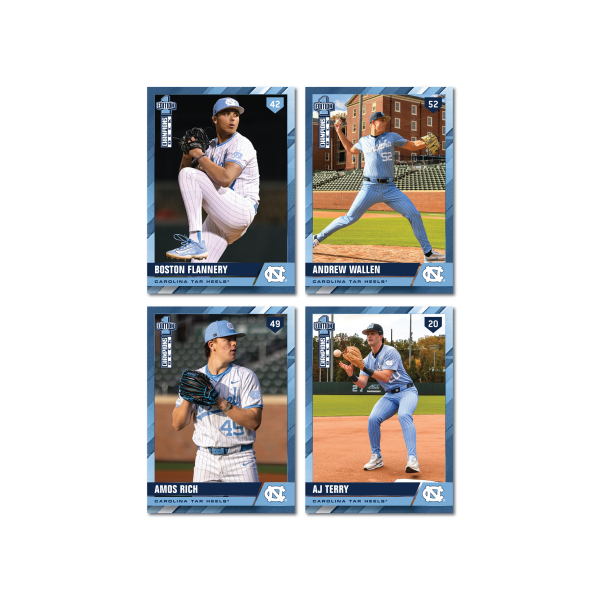 UNC - NCAA Baseball - Starter Pack (12 Cards)