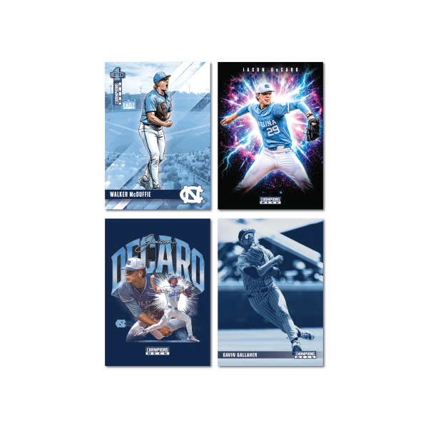 UNC - NCAA Baseball - Starter Pack (20 Cards)
