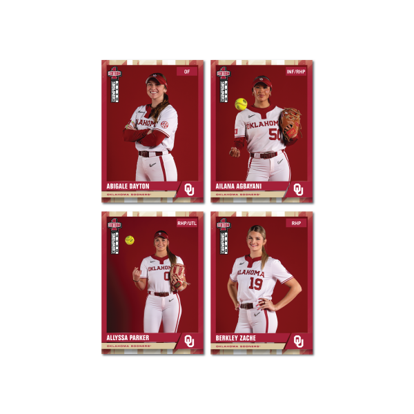 Oklahoma - NCAA Softball - 2026 Starter Pack