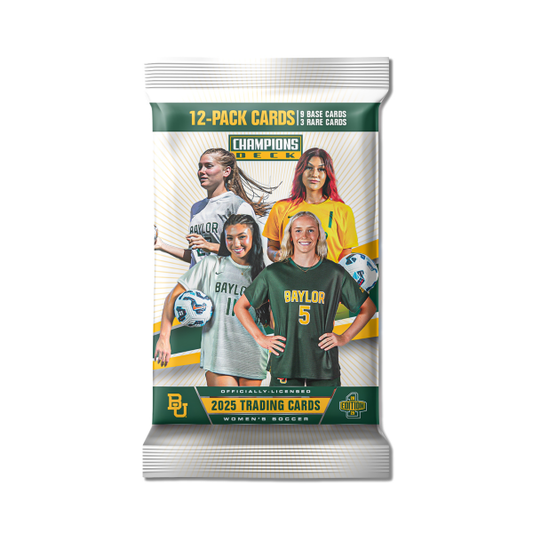 Baylor - NCAA Women's Soccer - 2025 Booster Pack (12 Count)