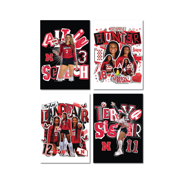 Nebraska - NCAA Women's Volleyball - 2025 Team Pack