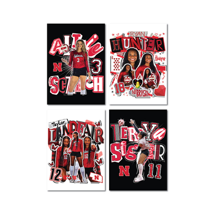 Nebraska - NCAA Women's Volleyball - 2025 Team Pack