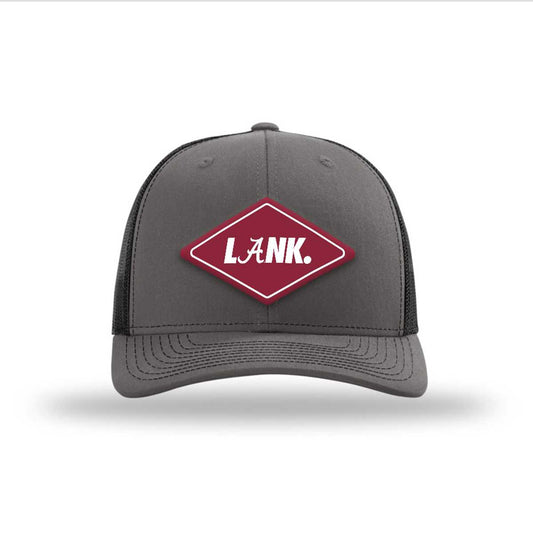 LANK x Alabama - NCAA Football : Charcoal Black Snapback Hat