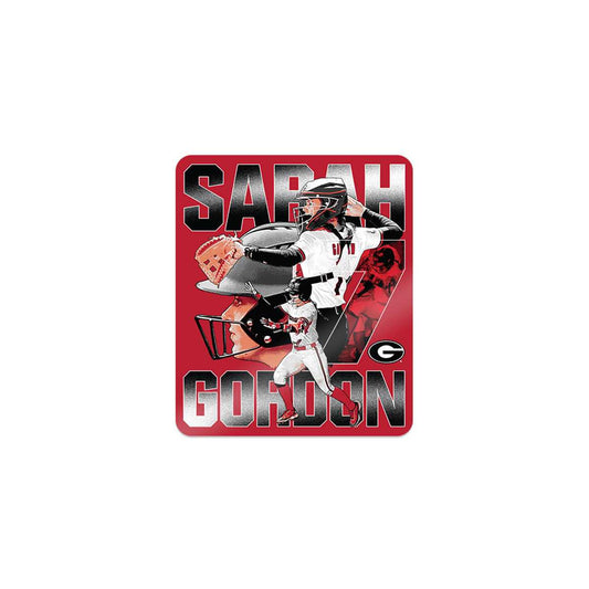 University of Georgia - NCAA Softball : Sarah Gordon - Sticker