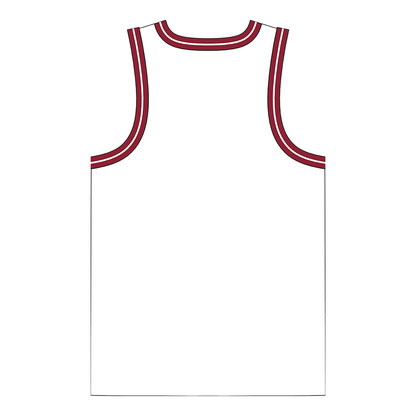 Minnesota - Dinkytown Athletes : White and Red Basketball Jersey