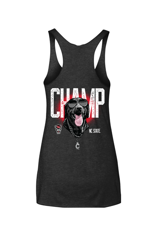 NC State : Champ Women’s Next Level - Women's Triblend Racerback Tank