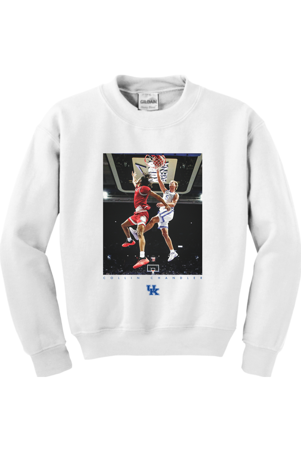 Kentucky - NCAA Men's Basketball : Collin Chandler - Youth Crewneck Sweatshirt