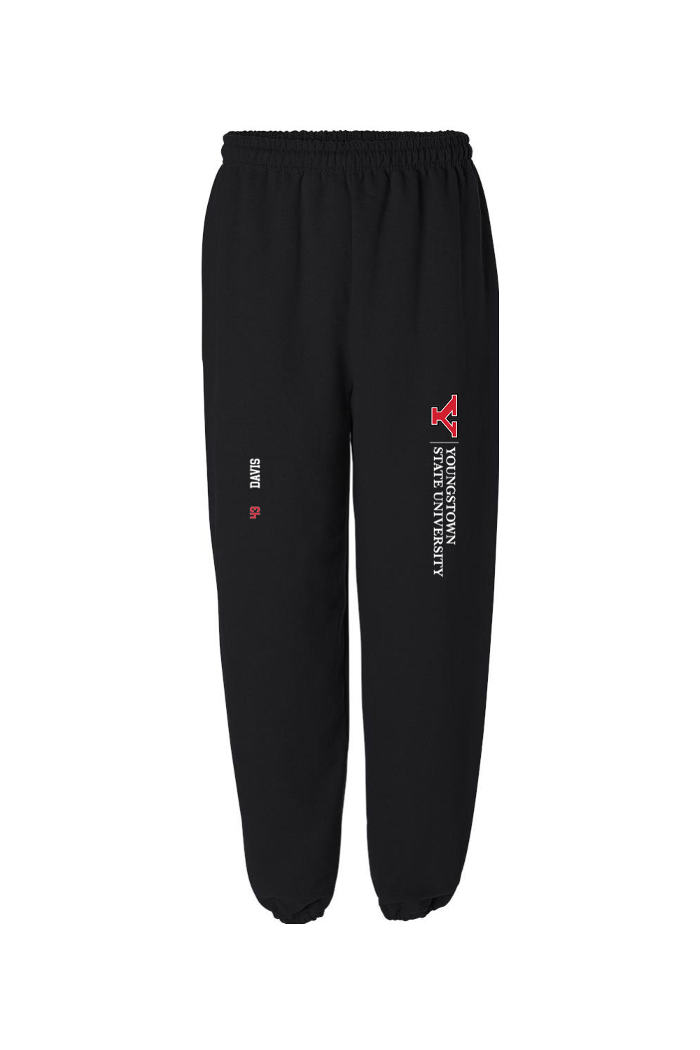 Youngstown State University - NCAA Baseball - Braedon Davis - Blend Sweatpants