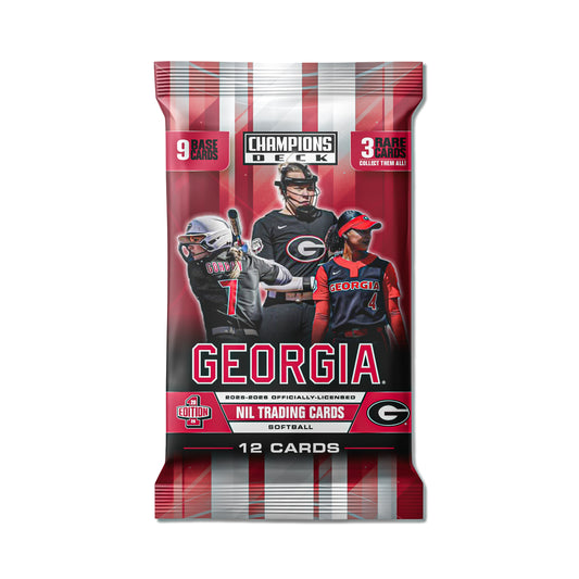 Georgia - NCAA Softball - '25-'26 Starter Pack (12-cards)