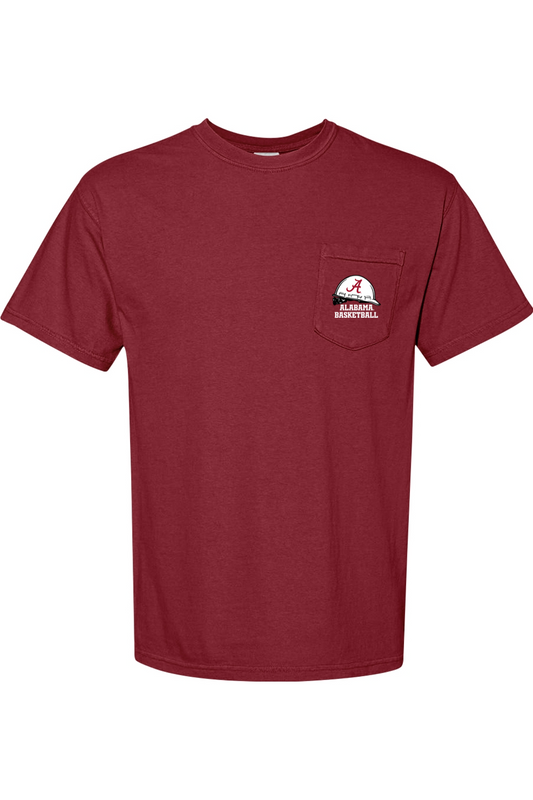 Alabama - NCAA Men's Basketball : Team Caricature Short Sleeve Pocket T-Shirt