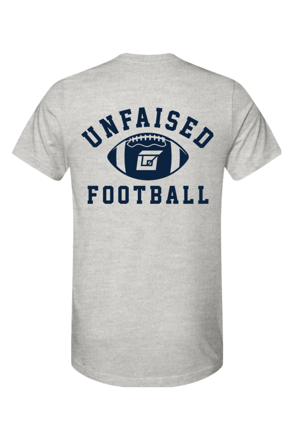 Unfaised Sport Grey T-Shirt Sports Shersey - Football