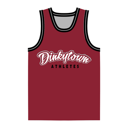 Minnesota - Dinkytown Athletes : Maroon and Black Basketball Jersey