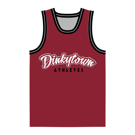 Minnesota - Dinkytown Athletes : Maroon and Black Basketball Jersey