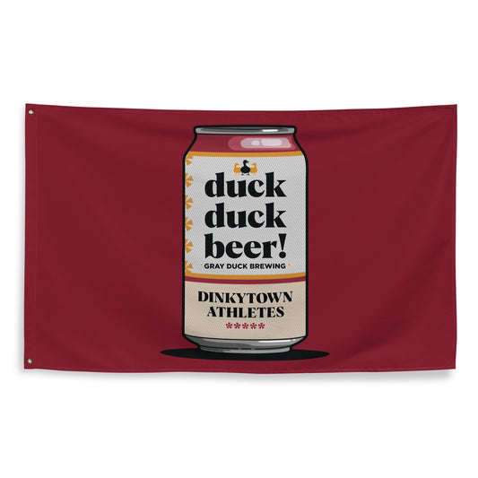 Dinkytown x Duck Duck Beer Flag