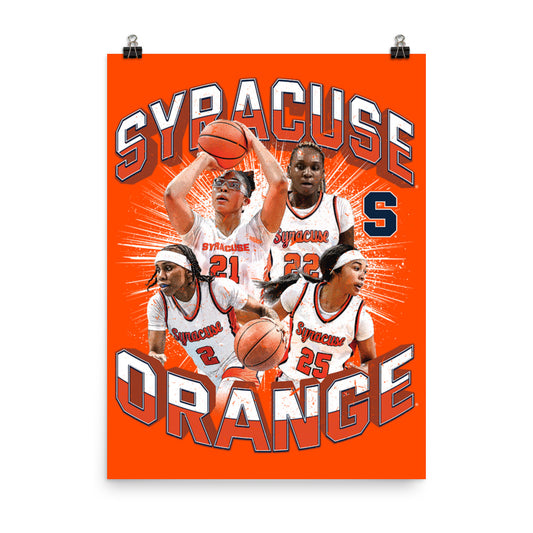 Syracuse - NCAA Women's Basketball : Official 2023 - 2024 Post Season Poster